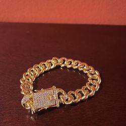 Dog Chain Diamond Collar 8 Inches $10