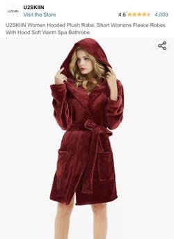 Red Women’s Robe (New With Tag)