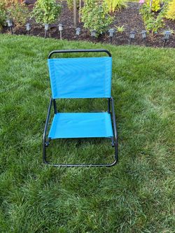 Blue Stadium Seat