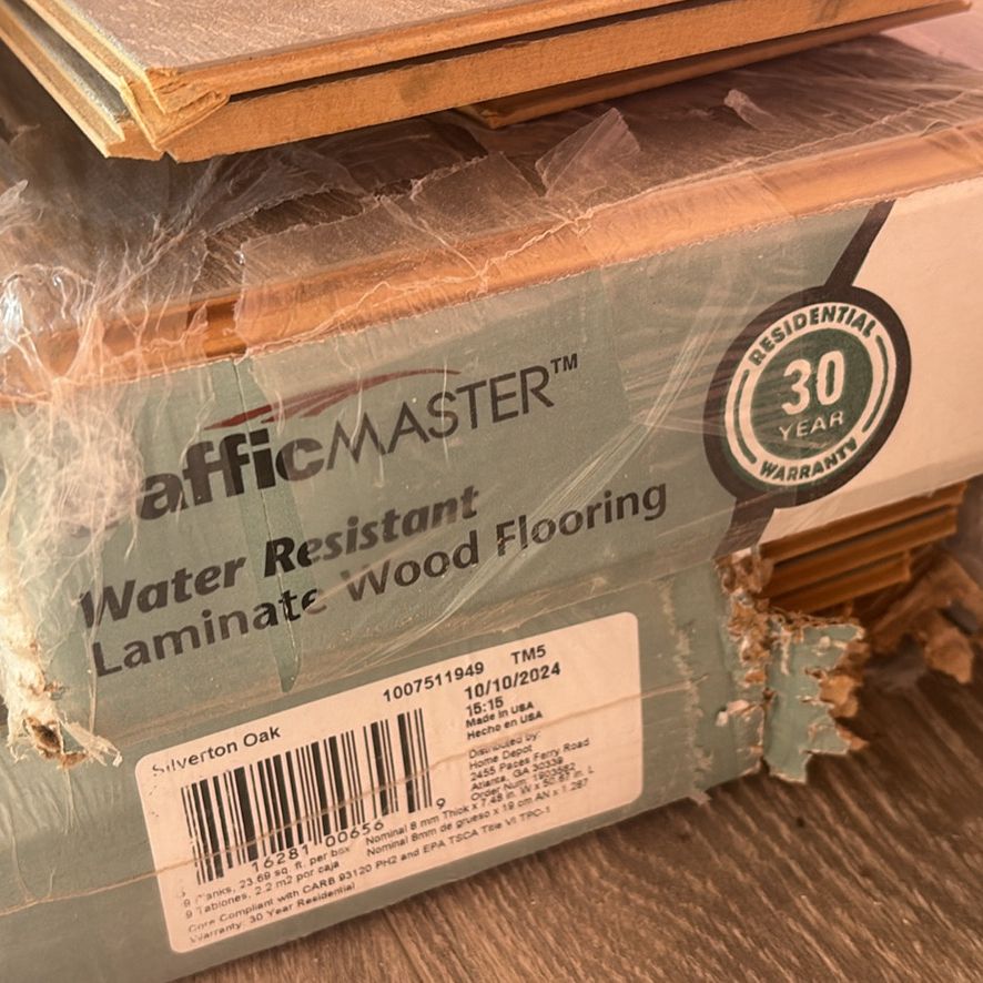 Water resistant flooring