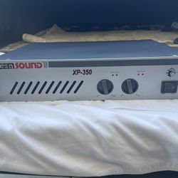 GemSound XP-350  Power Amp