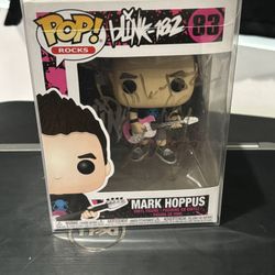 Blink 182 Mark Hoppus Signed Funko Pop