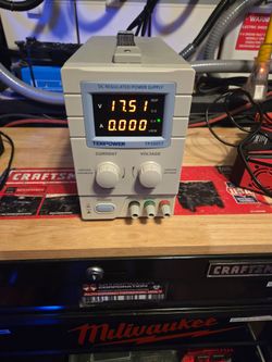 (New) (DC) bench power supply one volt to 60 volts adjustable