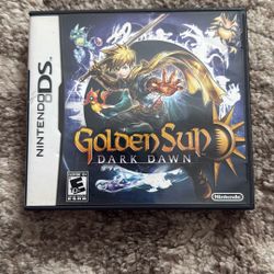 Golden Sun Dark Dawn For Nintendo Ds