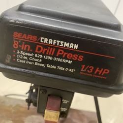 Craftsman Drill Press 