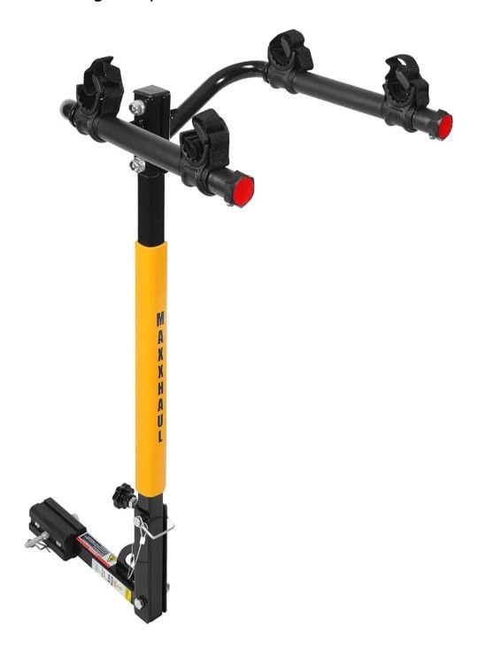 MaxxHaul 50025 Hitch Mount 2 Bike Rack For Cars, Trucks, SUV's, Minivans - 100 lb. Capacity