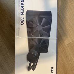 NZXT Kraken 280 - RL-KN280-B1-280mm AIO CPU Liquid Cooler