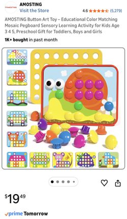 Button Art Toy 
