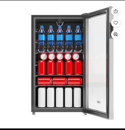 Refrigerador Arctic King Enfriador de Bebidas - Refrigerador Compacto de Bebidas, Mini Refrigerador para Bebidas, Refrigerador de Bebidas con Puerta d