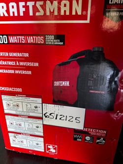 Craftsman 3000 watt Gasoline Portable Generator