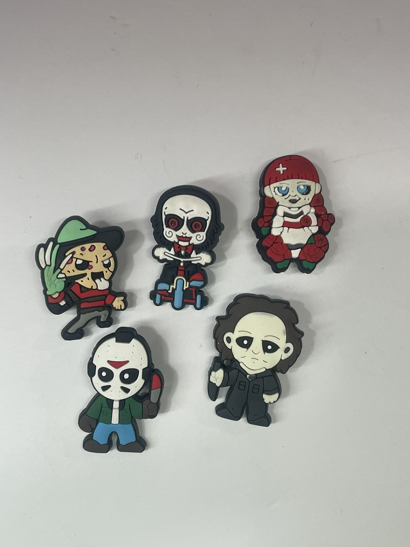 5 Horror Movie Themed Croc Shoe Charms