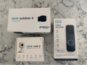 Blink doorbell and security cameras BRAND NEW
