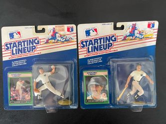 1989 Yankees Mattingly And Leiter