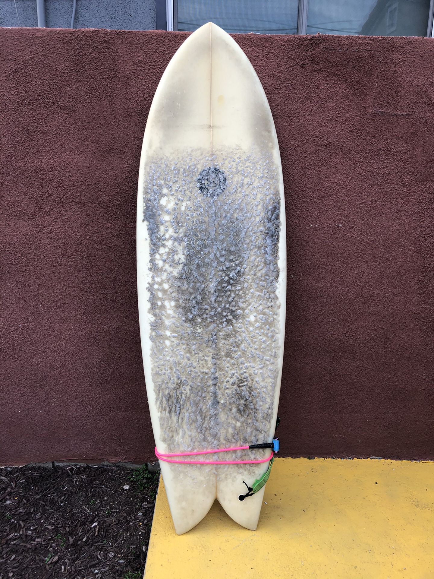 5’10” Stamps Fish Surfboard