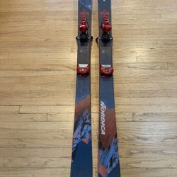 2023 Nordica Enforcer 100 Skis, 186cm Length With Tyrola Attack 14 Bindings