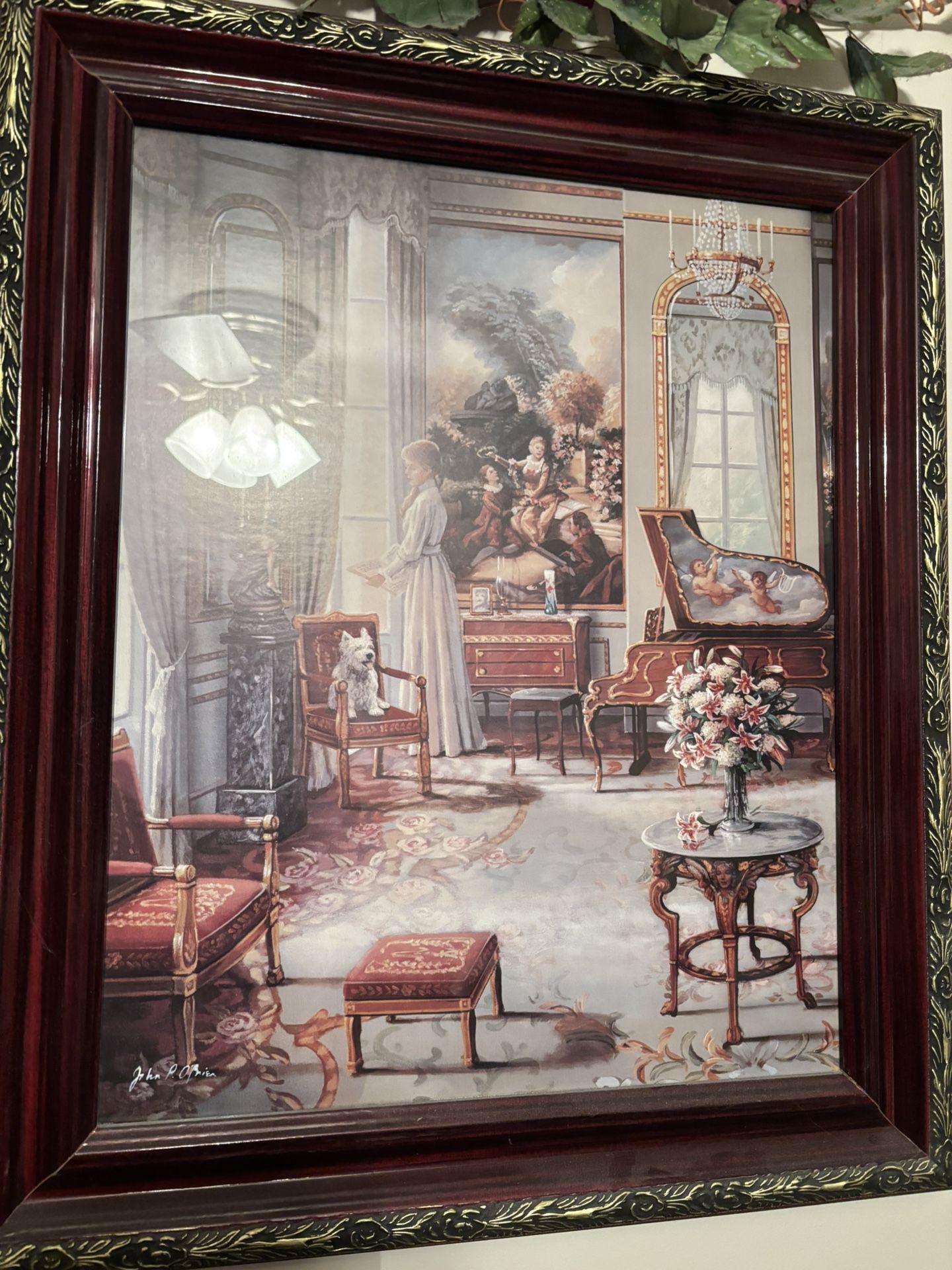 3 Similar Prints In Similar Frames