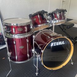Tama Rockstar Wine Red Drum Set