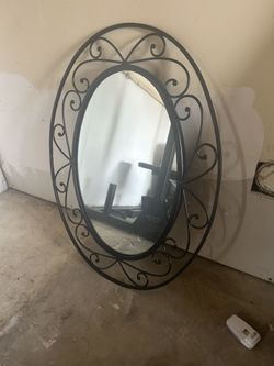 Heavy Duty Mirror, Cast Iron
