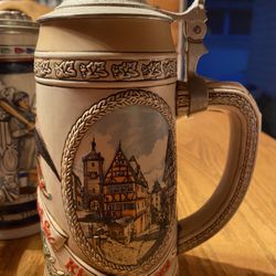 Vintage Budweiser Beer Stein
