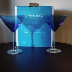 Brand New Martini Glass Set (See Details)