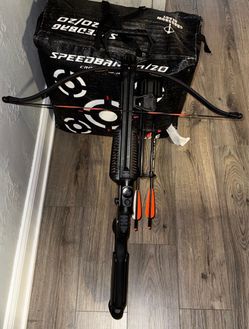 Barnett Crossbow Setup + Speedbag Target