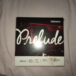 D'Addario Prelude Cello Strings Full Set