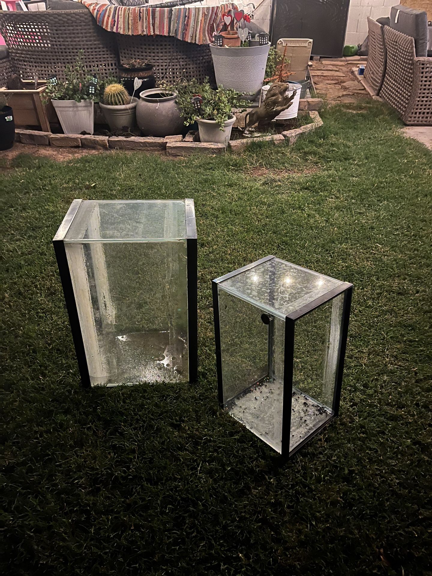 20 And 10 Gal Fish Tanks 