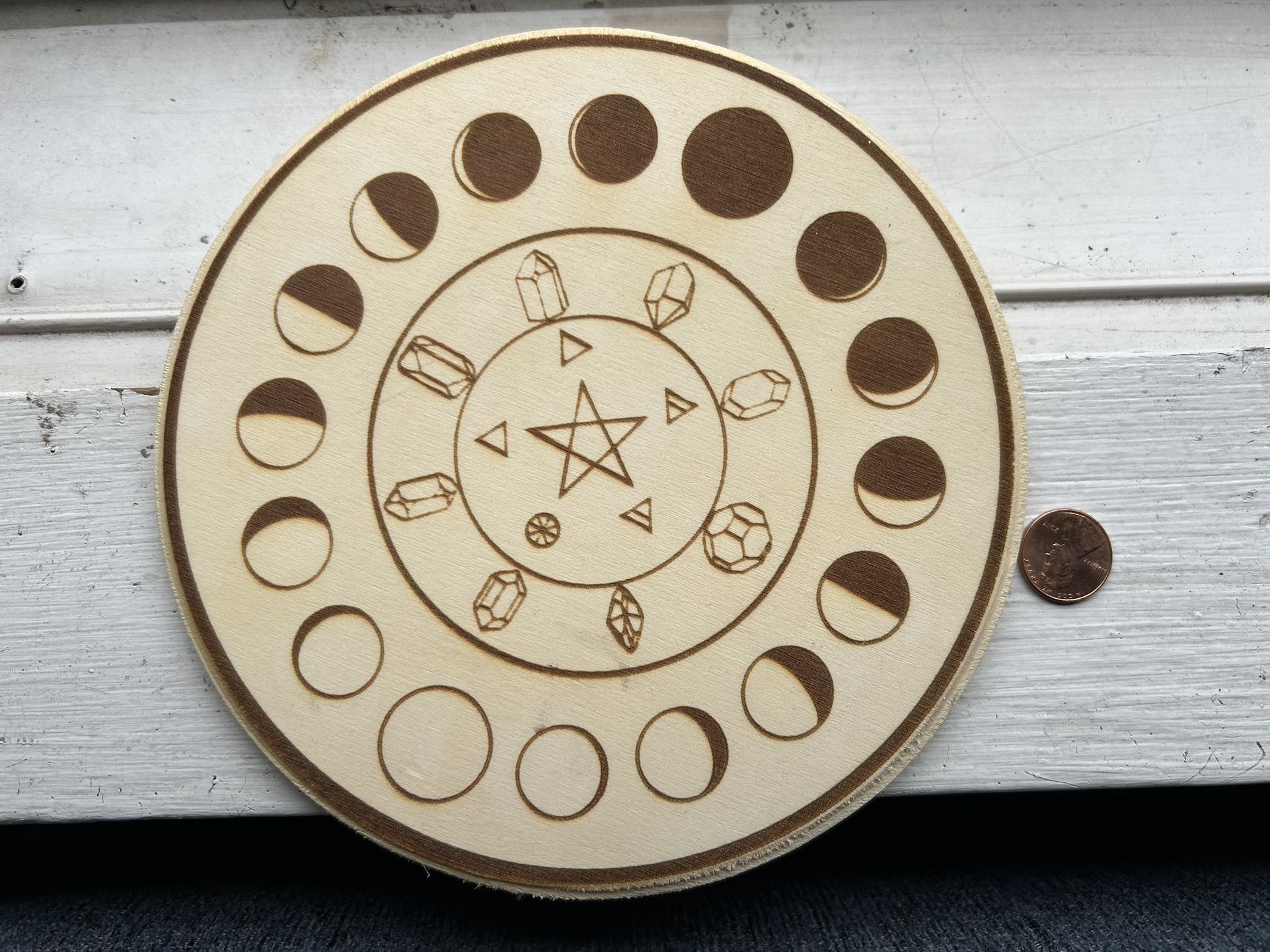 Moon Phase Grid