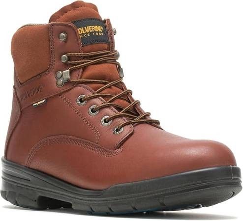 NEW Size 7 or 7.5 WOLVERINE Men Durashock Work Boots W03120 Steel Toe Boot
100% Leather
