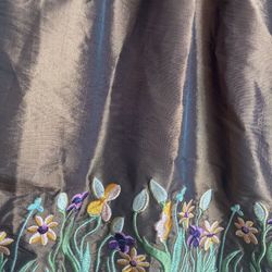 Great Condition Brown Skirt Floral