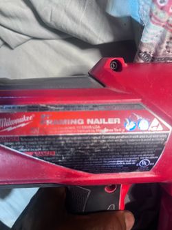 Cordless nail gun