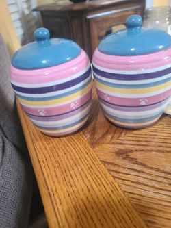 2 small canisters