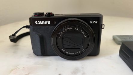 Canon PowerShot G7 X Mark II – $500 OBO