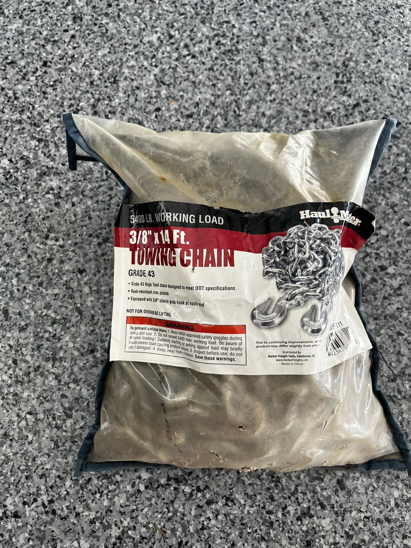 3/8 X 14 HF Haul Master Towing Chain