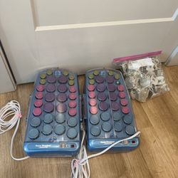 Set Of 2 BabyLiss Pro Nano Titanium Professional Hot Rollers 