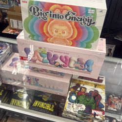 Pop Mart Labubu Sealed Case Lot – Biginto Energy & The Monsters Lazy Lola (Factory Sealed Cases)  Available now at Brandon’s Comics! 📍 1833 E. Southe