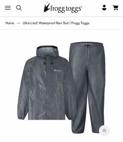 frogg toggs DriDucks Ultra-Lite Rain Suit (used) (L / XL , large / X - Large