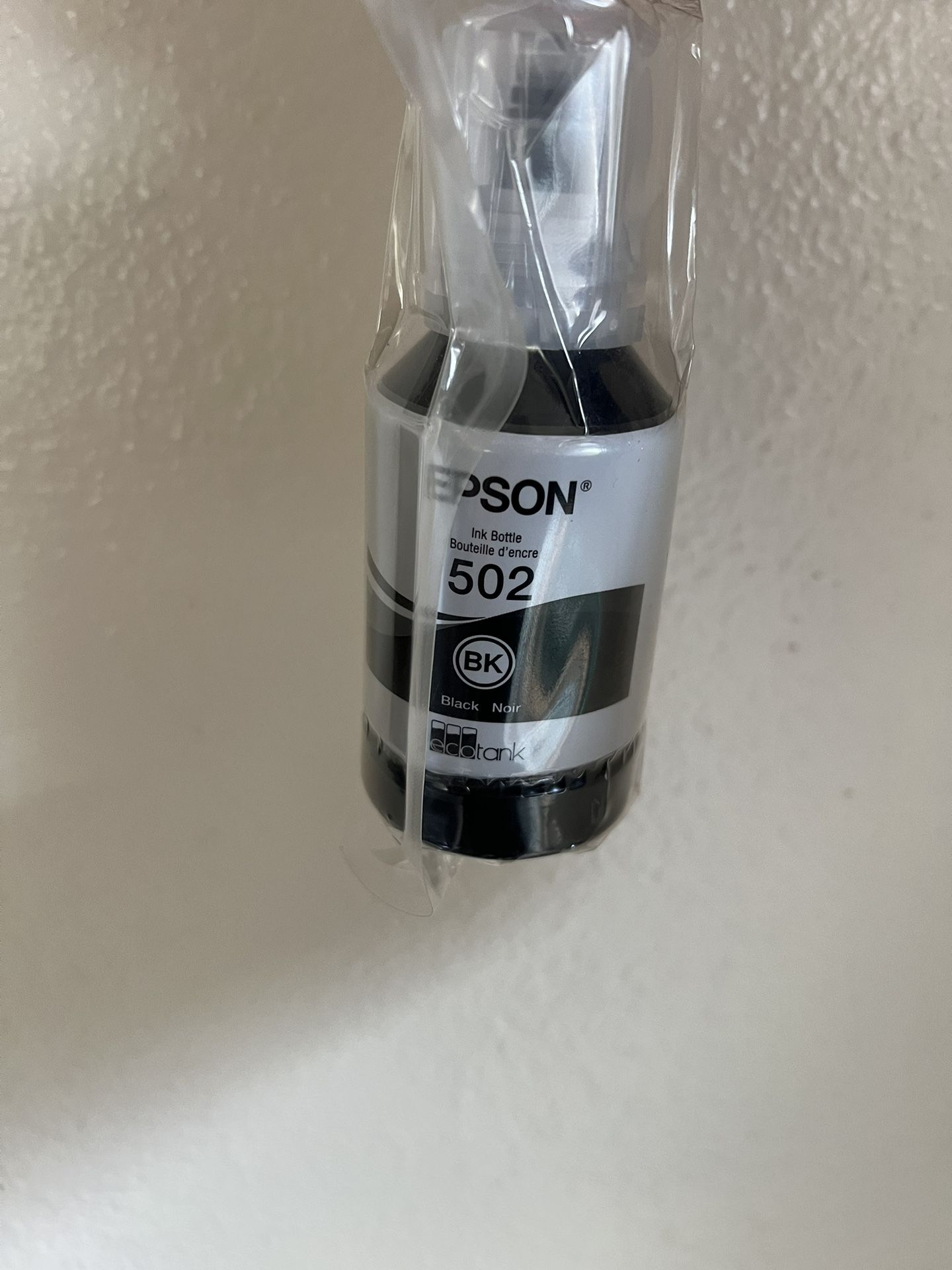 Full Unopened Epson Black Printer Ink - 127ml