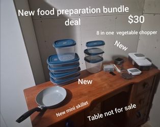 New kitchen food pepperation with vegetable chopper