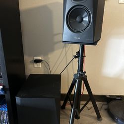 Adam Audio T7V Nearfield Monitor Speakers and T10S Subwoofer