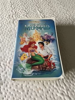 Disney's The Little Mermaid (Banned Cover) 1990 VHS Black Diamond Classic Photos