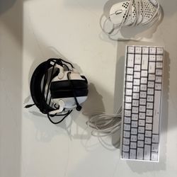 Keyboard and Mouse With Headset