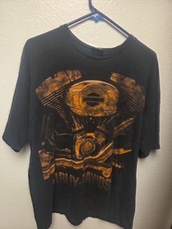 Harley-Davidson Motorcycle Corinth Texas Biker tee black T Shirt XL