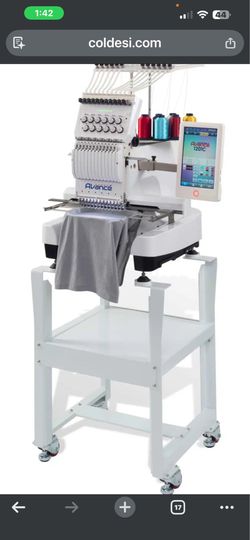 Coldesi Avancé 1201C 12 Head Embroidery Machine