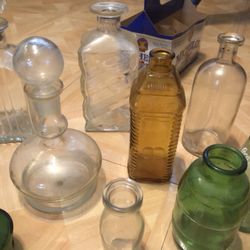 Collection  Of Vintage Bottles- All For $80.00
