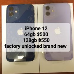 iPhone 12 Factory unlocked 