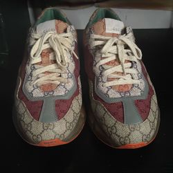 2020 Gucci Rhyton 'Beige Brick Red' Reflectives