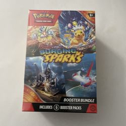 Pokemon TCG Scarlet & Violet Surging Sparks Booster Bundle Factory Sealed New
