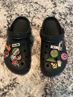 Crocks Black Size 6-8i