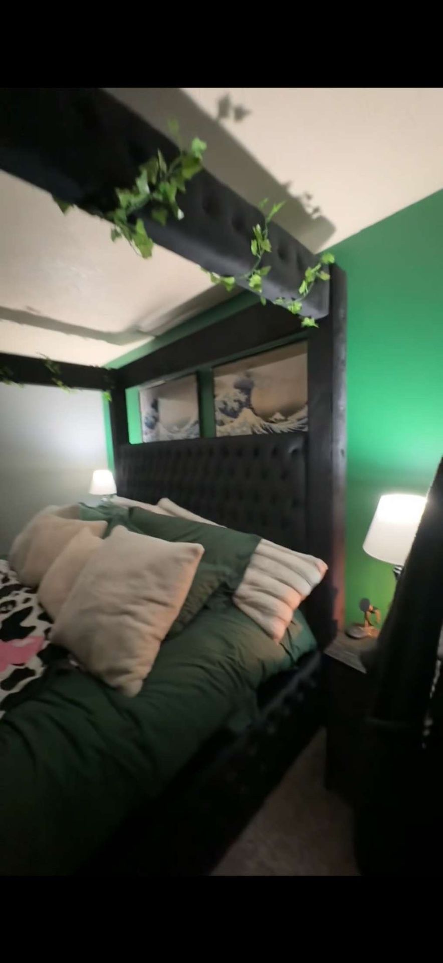 King Size Canopy Bed Frame